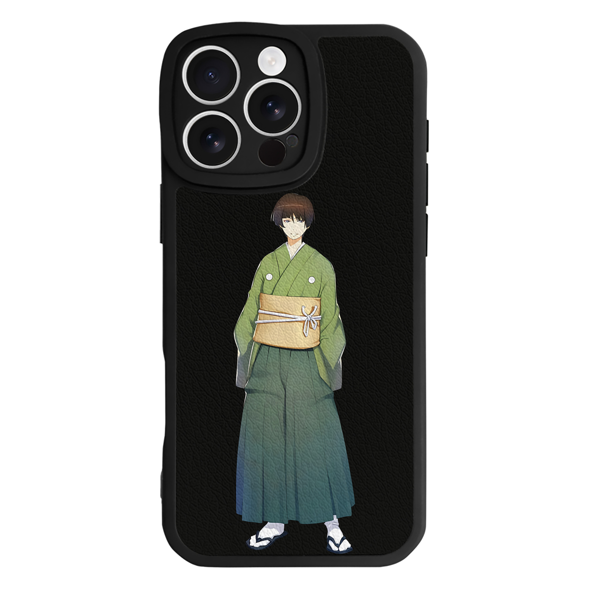 （画像用） 刀剣乱舞 Touken Ranbu 【iPhone 16シリーズ対応】シリコンスマホケース（レザー調） 材質：シリコン